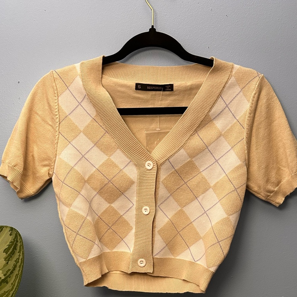 Hesperus small junior tan sweater